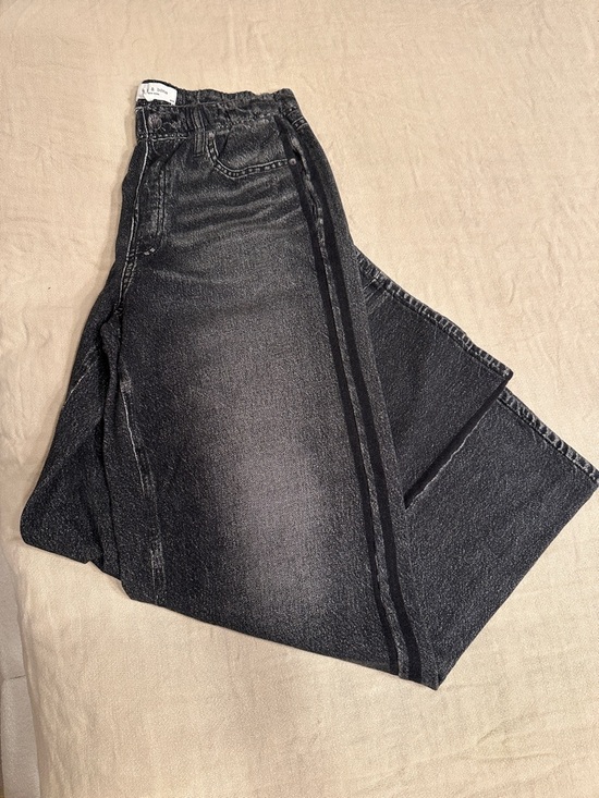 rag & bone Denim - rb Miramar Wide-Leg Track Pants
Cotton Terry Washed Black